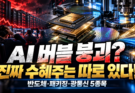 뇌피셜 데일리 – AI 버블 붕괴 위기속 수혜주 5선